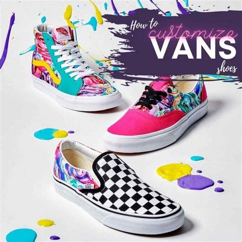 customize your own shoes vans.